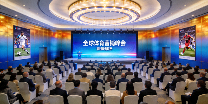 全球体育营销峰会策划案例主会场全景